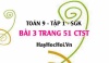 Bài 3 trang 51Toán 9 tập 1 Chân trời sáng tạo